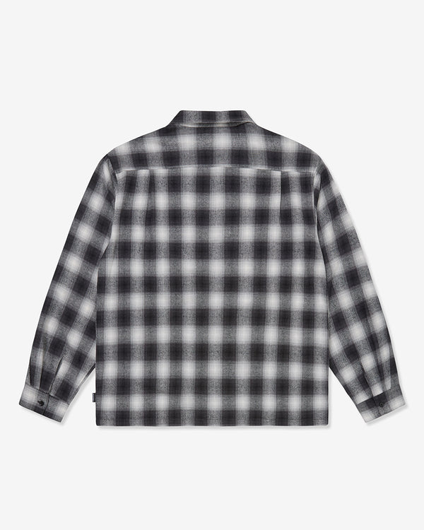 FLY ZIP PLAID SHIRT