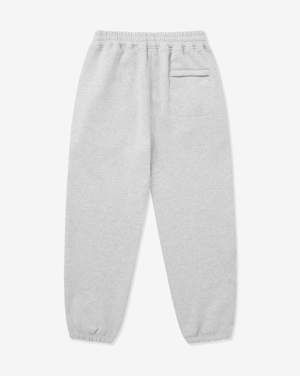 Gray sweatpants on a white background