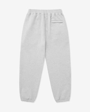 Gray sweatpants on a white background