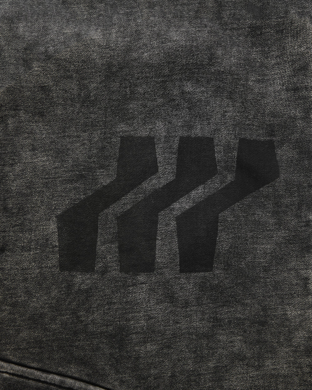 Black hoodie on a light gray background