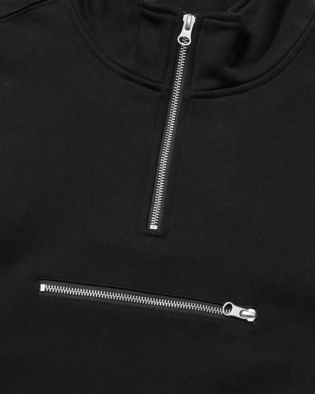 SECURE QUARTER-ZIP SWEATSHIRT