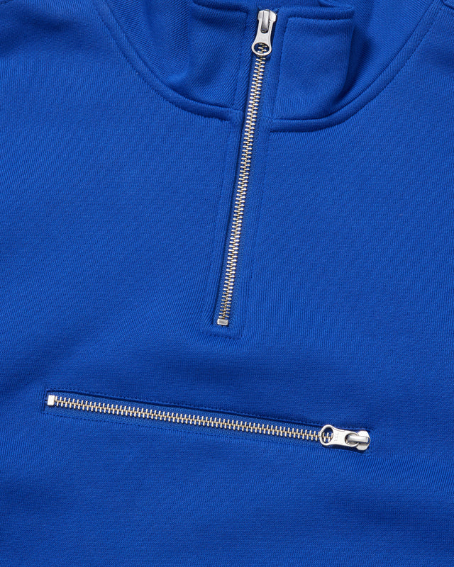 SPORTLICHER SWEATER MIT KURZEM REISSVERSCHLUSS
