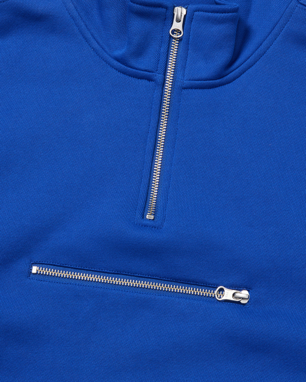 SECURE QUARTER ZIP SWEATSHIRT