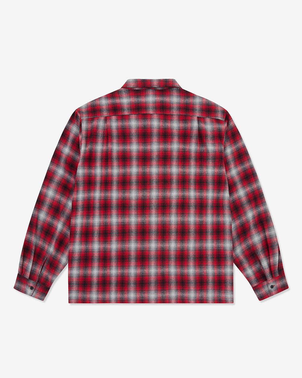 FLY ZIP PLAID SHIRT