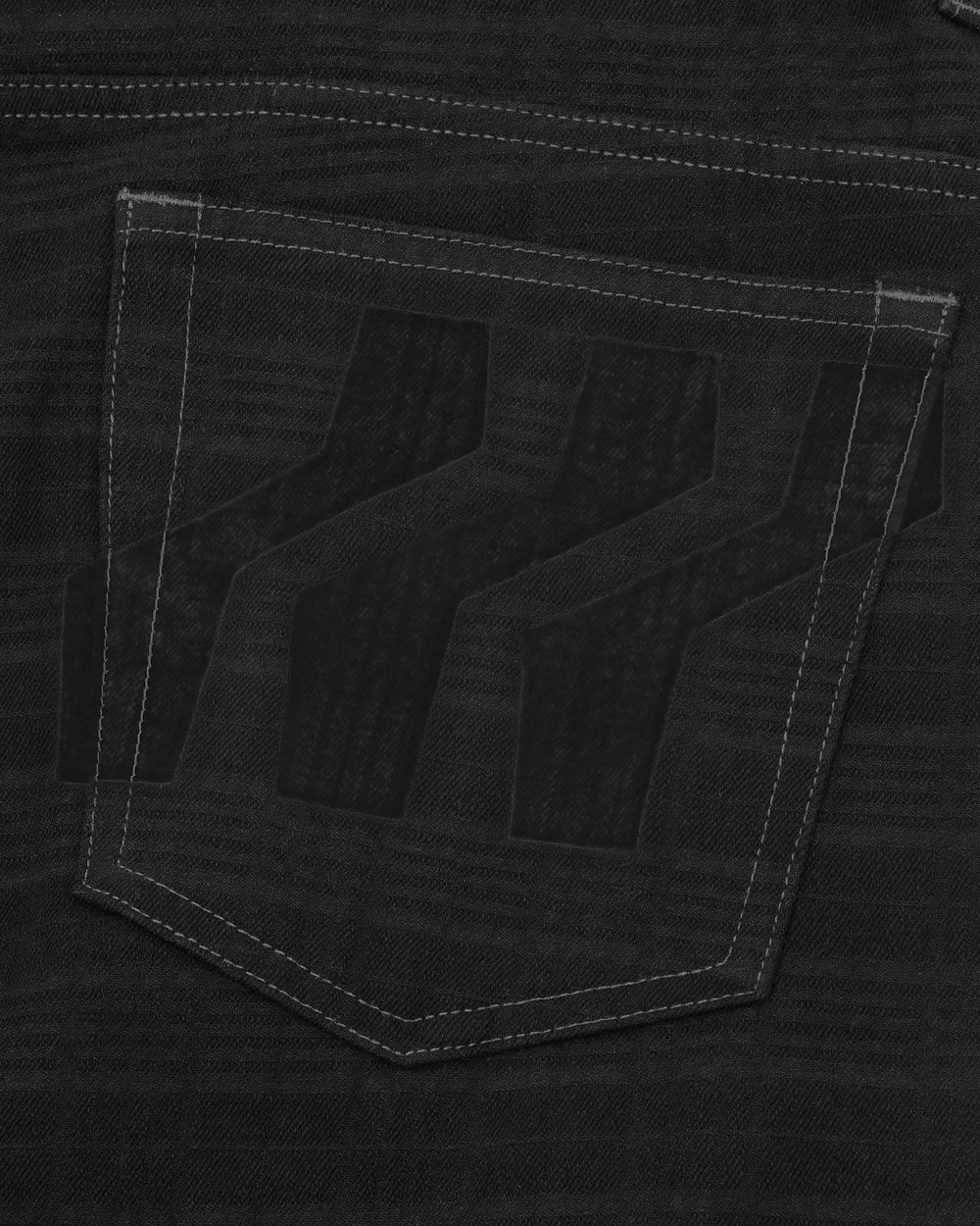 SHOWTIME BAGGY PLAID JEAN