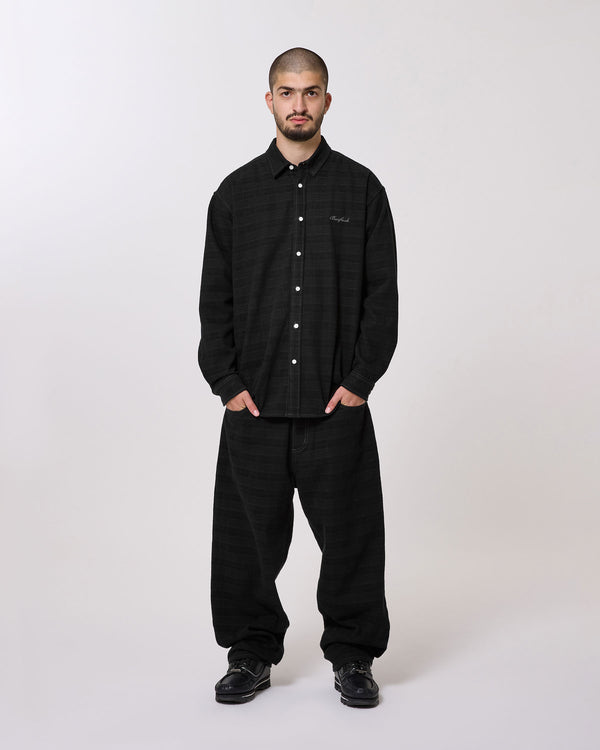 SHOWTIME DENIM PLAID SHIRT